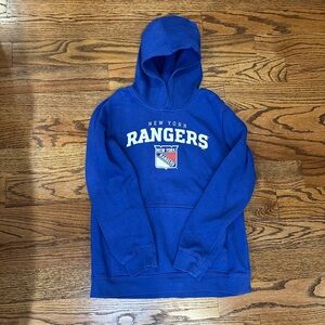 New York Rangers Kids Blue Hoodie